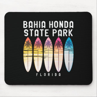 Hia Honda State Park Florida Surfbräda Kvinnor Män Musmatta
