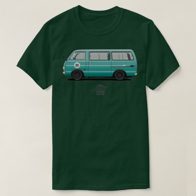 Hiace H20 80s T Shirt (Design framsida)