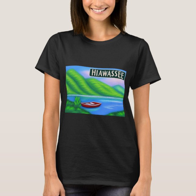 Hiawassee, GA T-shirt (Framsida)