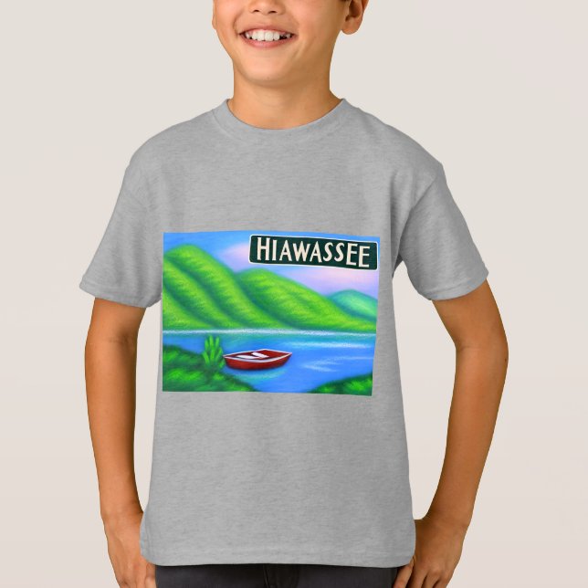 Hiawassee, GA T-shirt (Framsida)