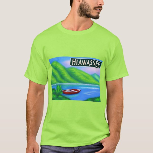 Hiawassee, GA T-shirt (Framsida)