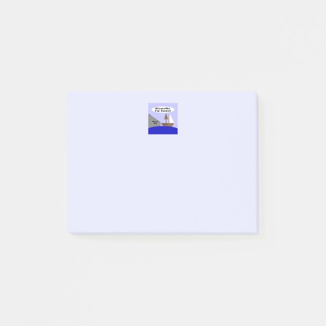 Hiawatha, jag är hemma post-it block (Framsida)