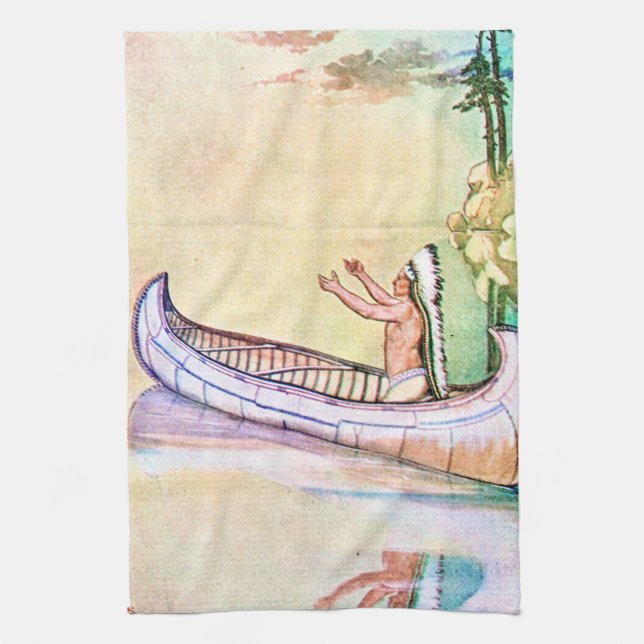 Hiawatha Magic Canoe Kökshandduk (Vertikal)