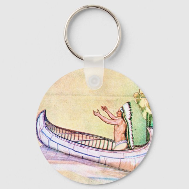 Hiawatha Magic Canoe Nyckelring (Framsida)