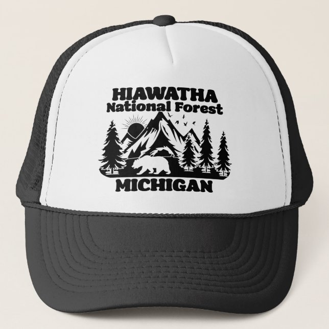 Hiawatha National Forest Michigan Keps (Framsida)