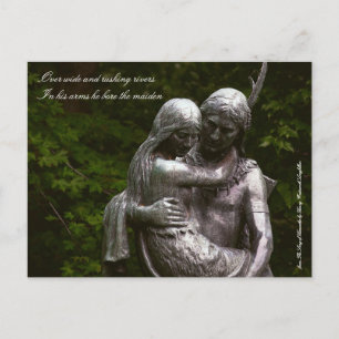 Hiawatha och Minnehaha Postcard Vykort