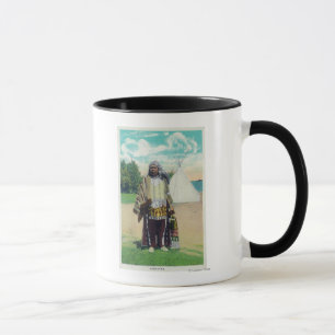 Hiawatha porträtt nr. 2 mugg
