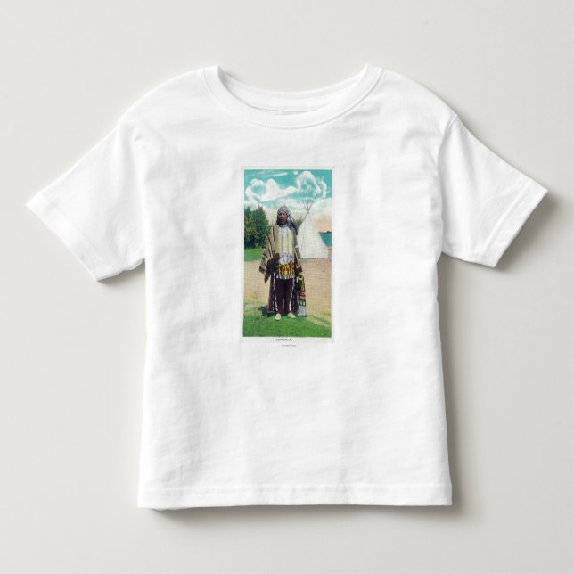 Hiawatha porträtt nr. 2 tee shirt (Framsida)