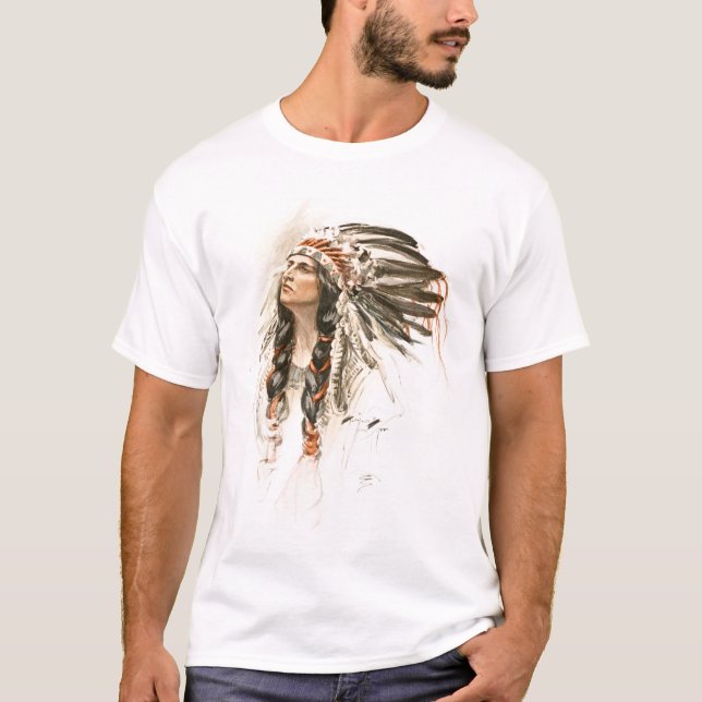 Hiawatha T Shirt (Framsida)