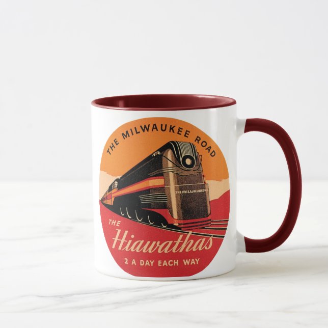 Hiawathas Milwaukee Road Mugg (Höger)
