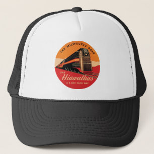 Hiawathas Milwaukee Road Truckerkeps