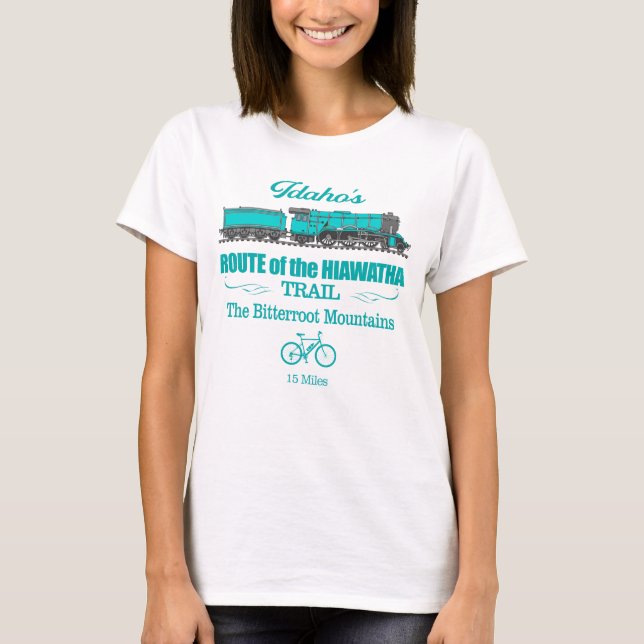 Hiawathas rutt (RT2) T Shirt (Framsida)