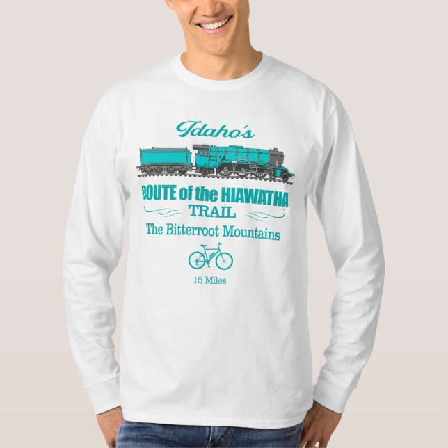 Hiawathas rutt (RT2) T Shirt (Framsida)