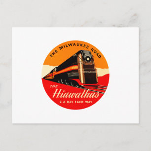Hiawathas Tåg Vykort