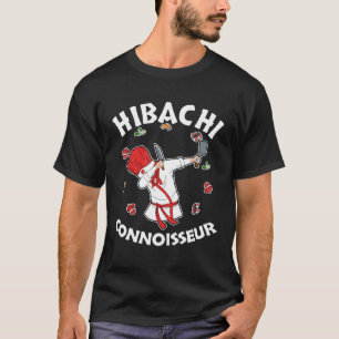 Hibachi Chef Costume Hibachi Connoisseur Japanska T Shirt