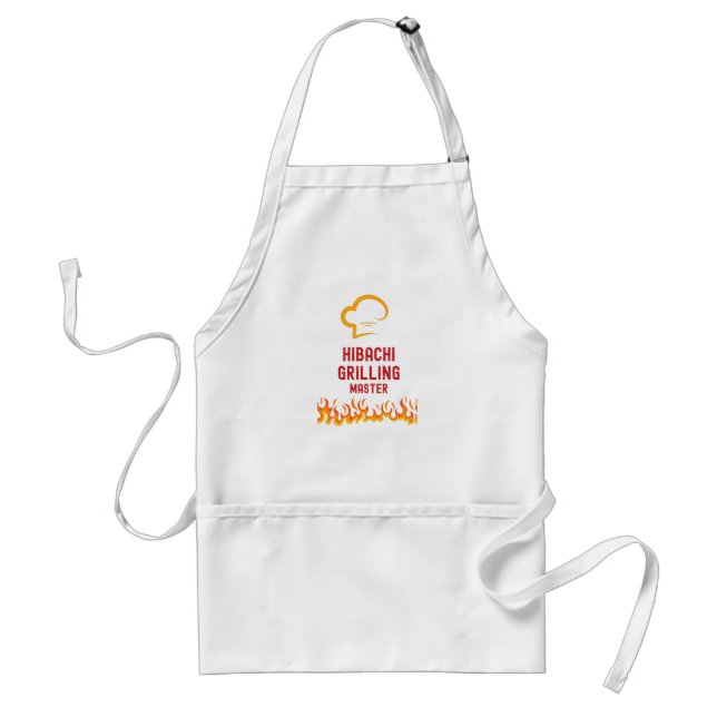 Hibachi Grill Mästare Förkläde (Framsidan)