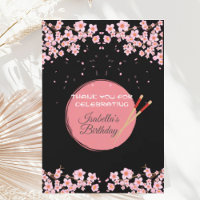 Hibachi Japanska Födelsedagsfesten Middag