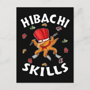 Hibachi presenterar Hibachi Connoisseur Hibachi Ch Vykort