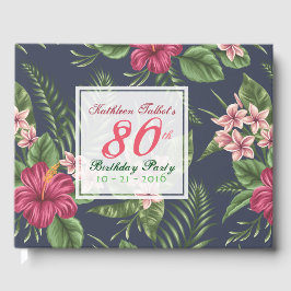 Hibiscus 80:e Födelsedagsfesten Guest Bok