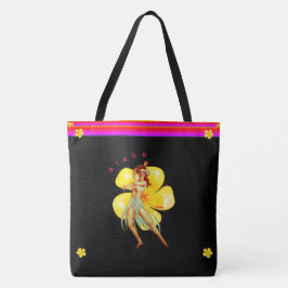 Hibiscus - (aloha /Hawaii Front Side Carry-all Tygkasse