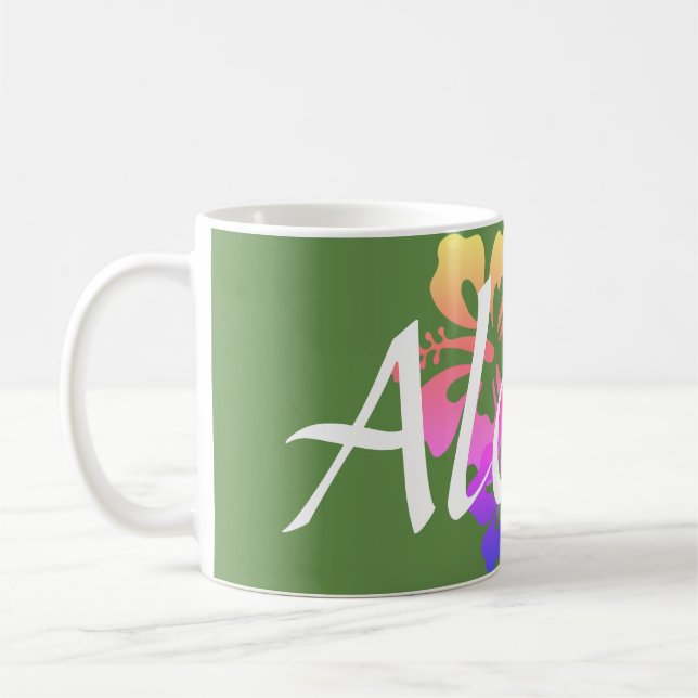 Hibiscus Aloha Mugg (Vänster)