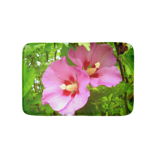 Hibiscus Bath Mat Badrumsmatta (Framsidan)