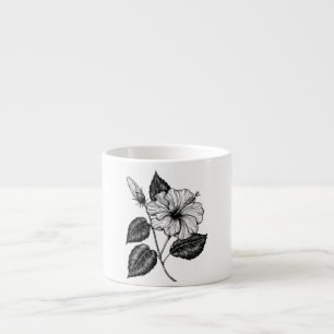 Hibiscus blomma II Espressomugg