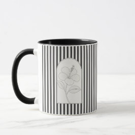 Hibiscus Elegant Flower Botanical Mugg