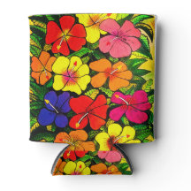 Hibiscus Färg can Cooler