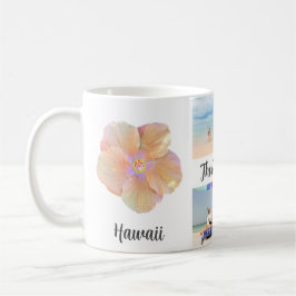 Hibiscus Flower Hawaii 4 Photo Family Resa/År Kaffemugg
