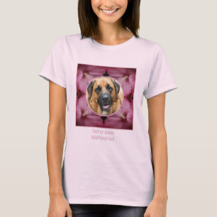 Hibiscus Flower Ram Skapar ditt eget sällskapsfoto T Shirt