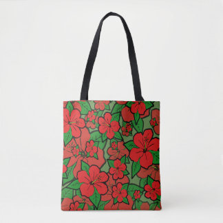 Hibiscus Flowers #1 Tygkasse