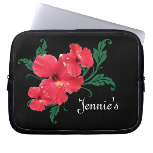 Hibiscus Flowers Laptop Fodral