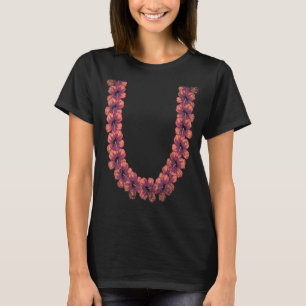 Hibiscus Flowers Tropical Summer Blommigt Hawaiian T Shirt