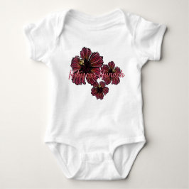 Hibiscus Honung Baby T Shirt