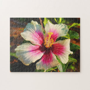 Hibiscus i Oahu, Hawaii Pussel