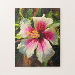 Hibiscus i Oahu, Hawaii Pussel