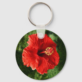 Hibiscus Keychain Nyckelring