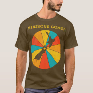 Hibiscus Kusten New Zealand Vintage Distress Souv T Shirt