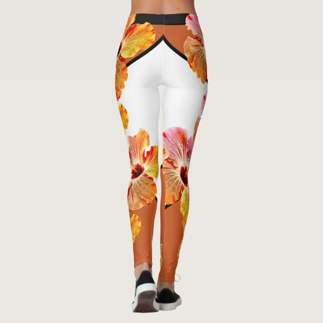 Hibiscus Leggings (Baksida)