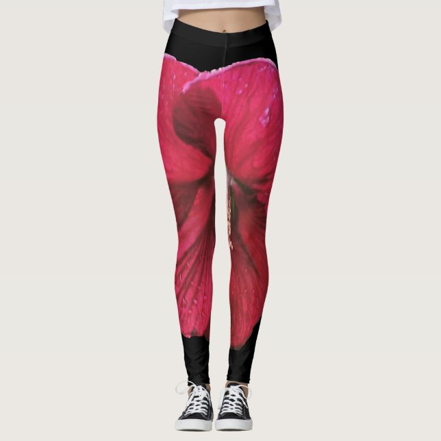 Hibiscus Leggings (Framsida)