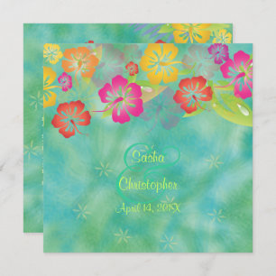 HIBISCUS LEIS/LUA/WEDDING INVITATIONS INBJUDNINGAR