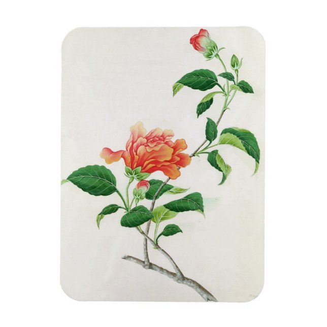Hibiscus Magnet (Vertikal)