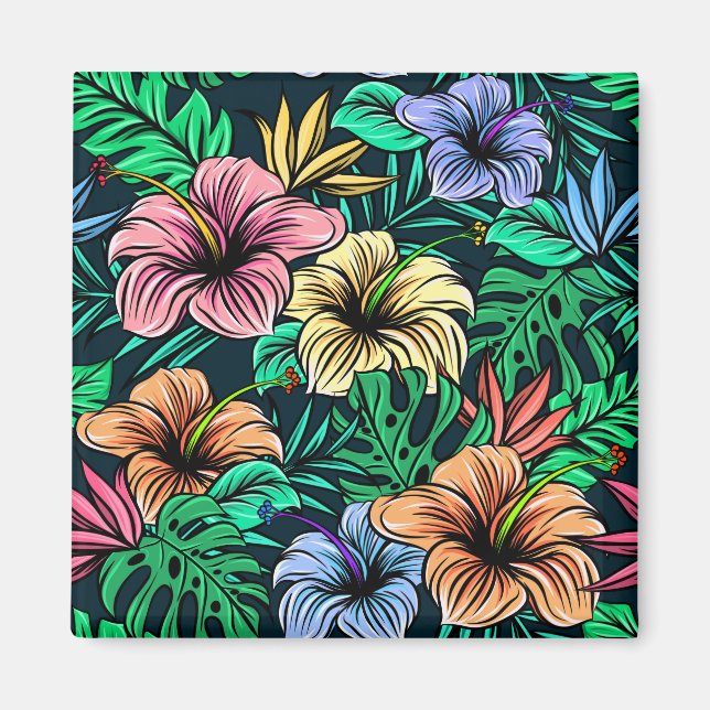 Hibiscus Magnet (Framsidan)