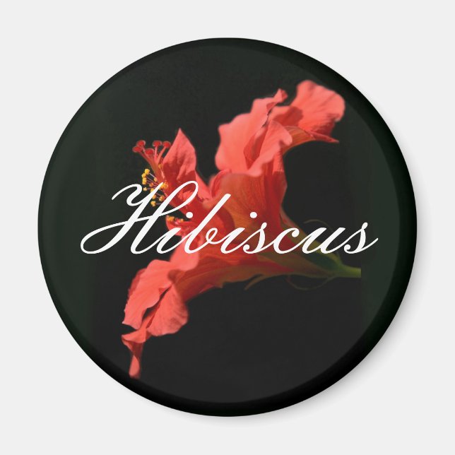 Hibiscus Magnet (Framsidan)
