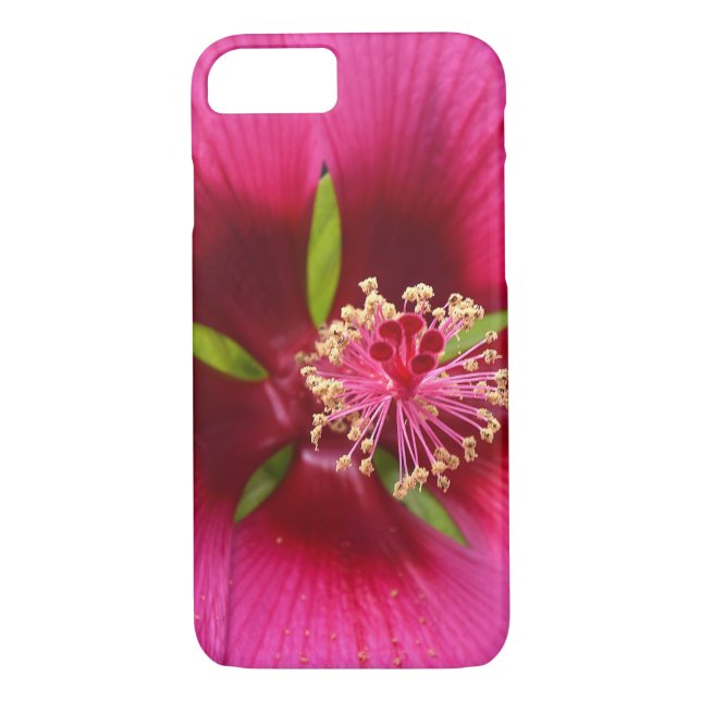 Hibiscus Makro Case-Mate iPhone Skal (Baksida)