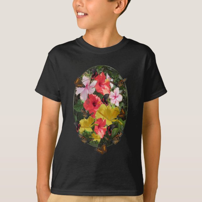Hibiscus möte t-shirt (Framsida)