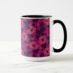 Hibiscus night mugg