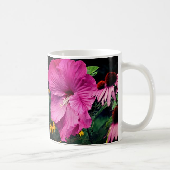 Hibiscus och Blomsterträdgårdens vänner Kaffemugg (Höger)