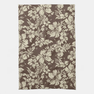 Hibiscus Pareau Hawaiian Kitchen Towel Kökshandduk